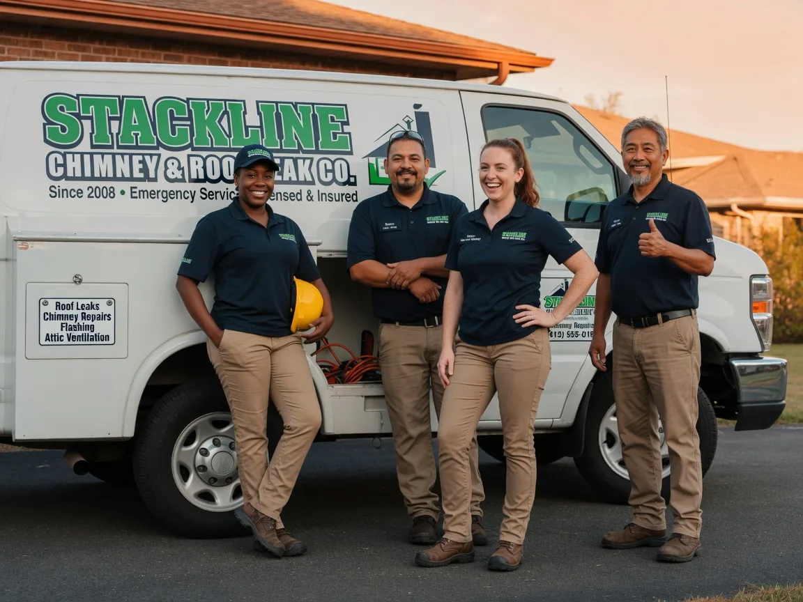 Chimney flashing repair company in Ville Platte, LA